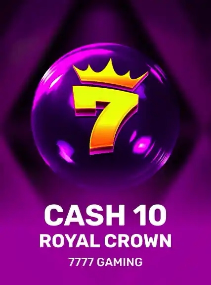 Cash 10 Royal Crown game tile